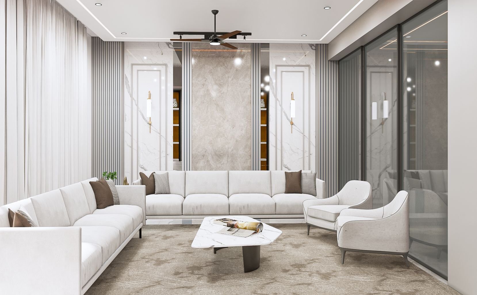 DLF Phase 3 Residence — Independent House interior in DLF Phase 3, Gurgaon by Interior Home Expert
