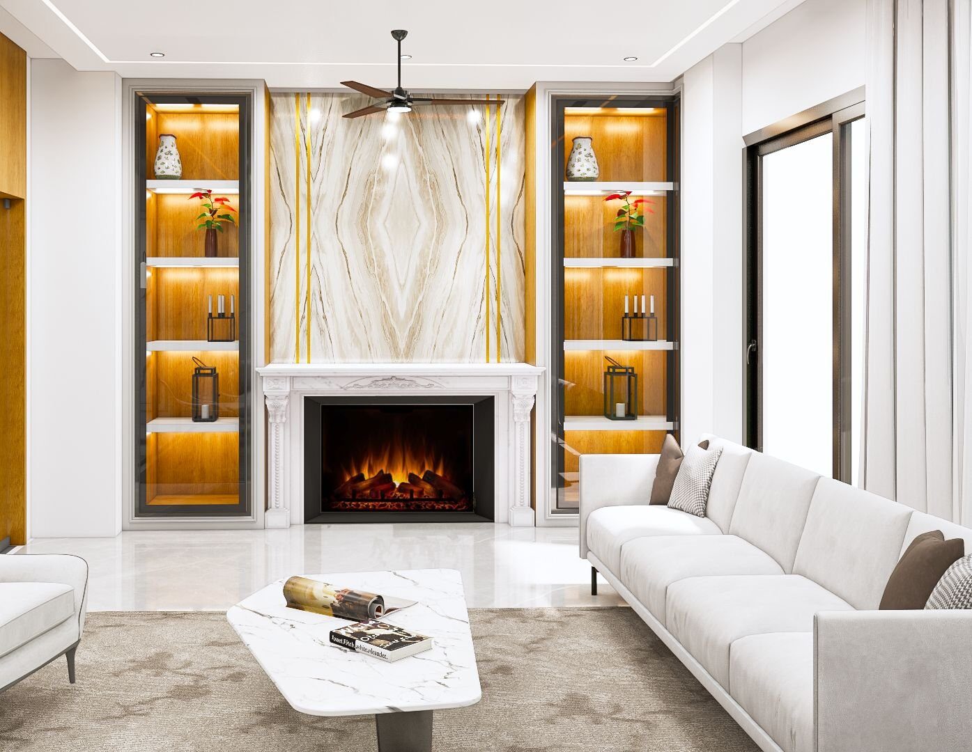 DLF Phase 3 Residence interior view 2