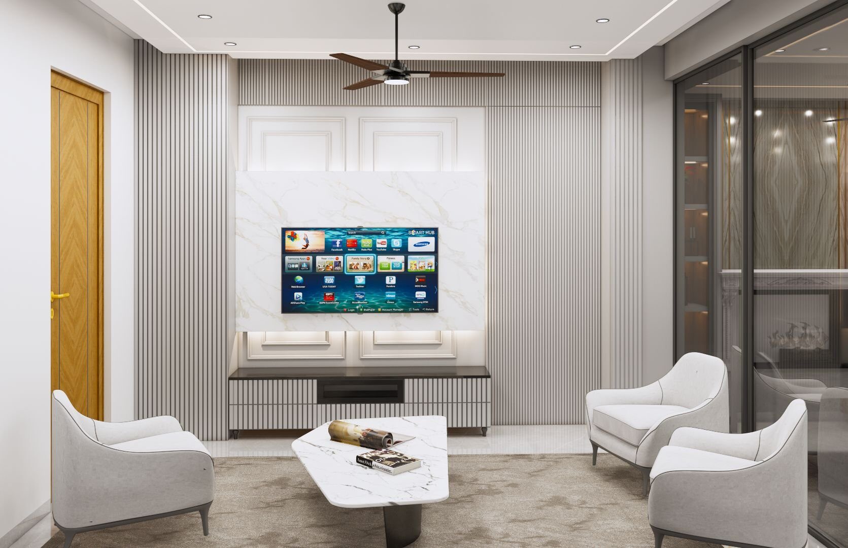 DLF Phase 3 Residence interior view 4