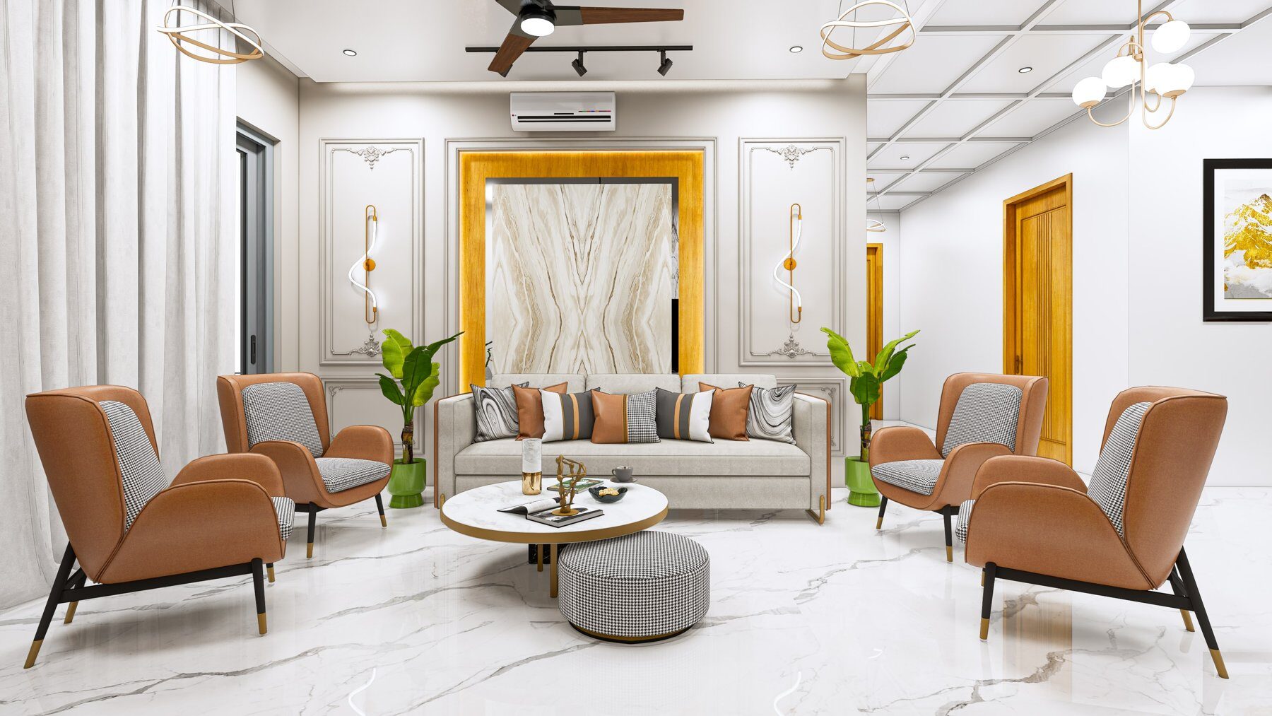 Mohali Residence — Independent House interior in Mohali, Punjab by Interior Home Expert
