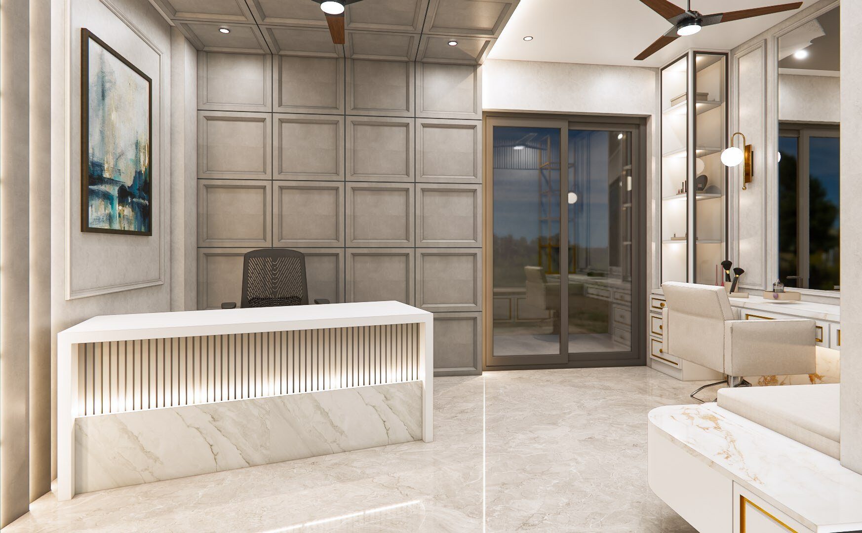 Palam Vihar Residence interior view 2
