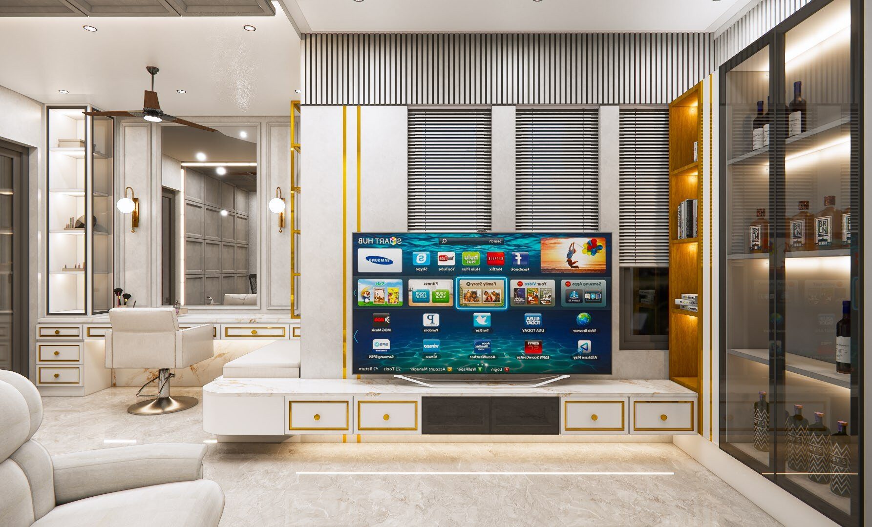 Palam Vihar Residence interior view 3
