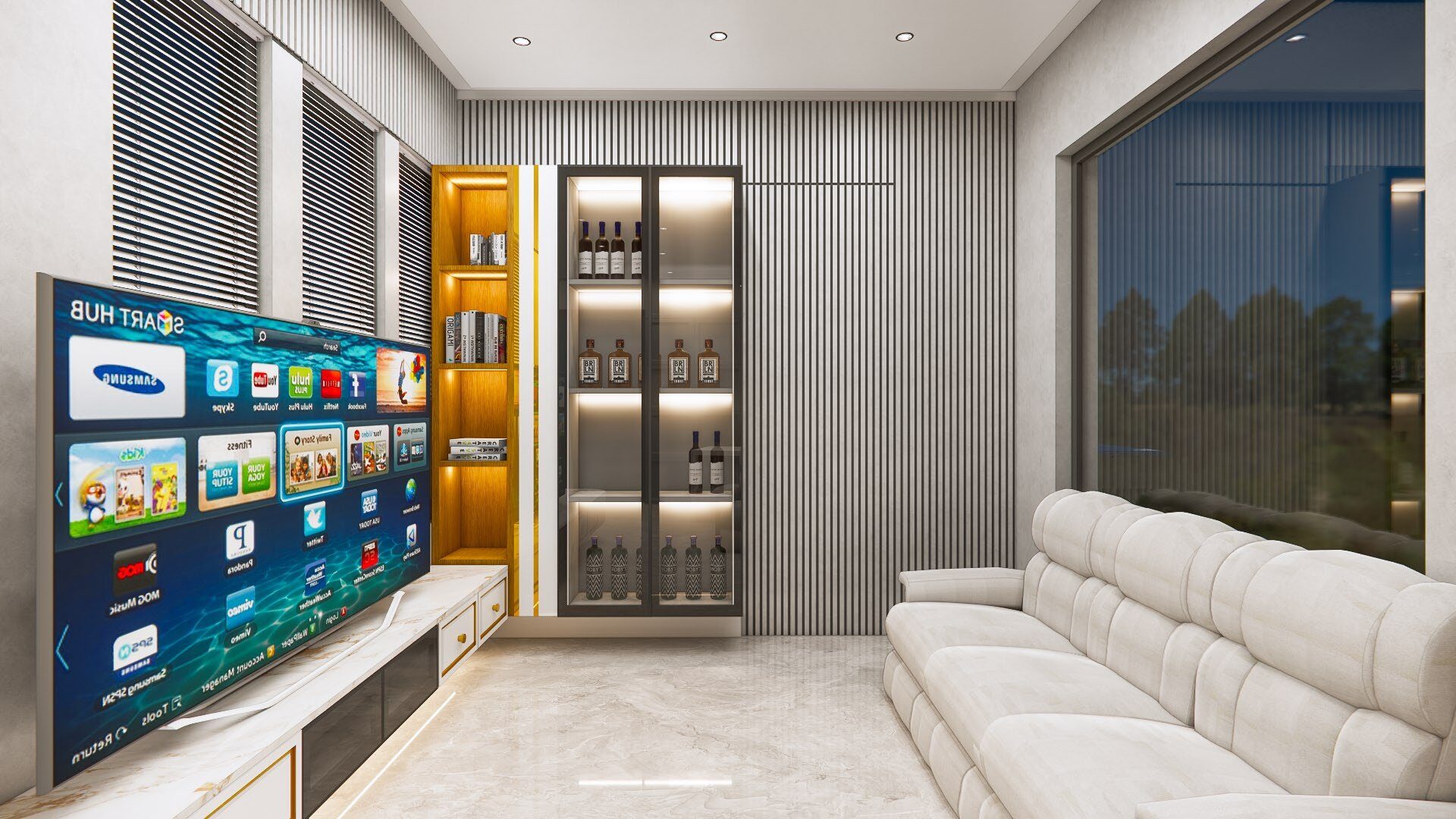 Palam Vihar Residence interior view 4