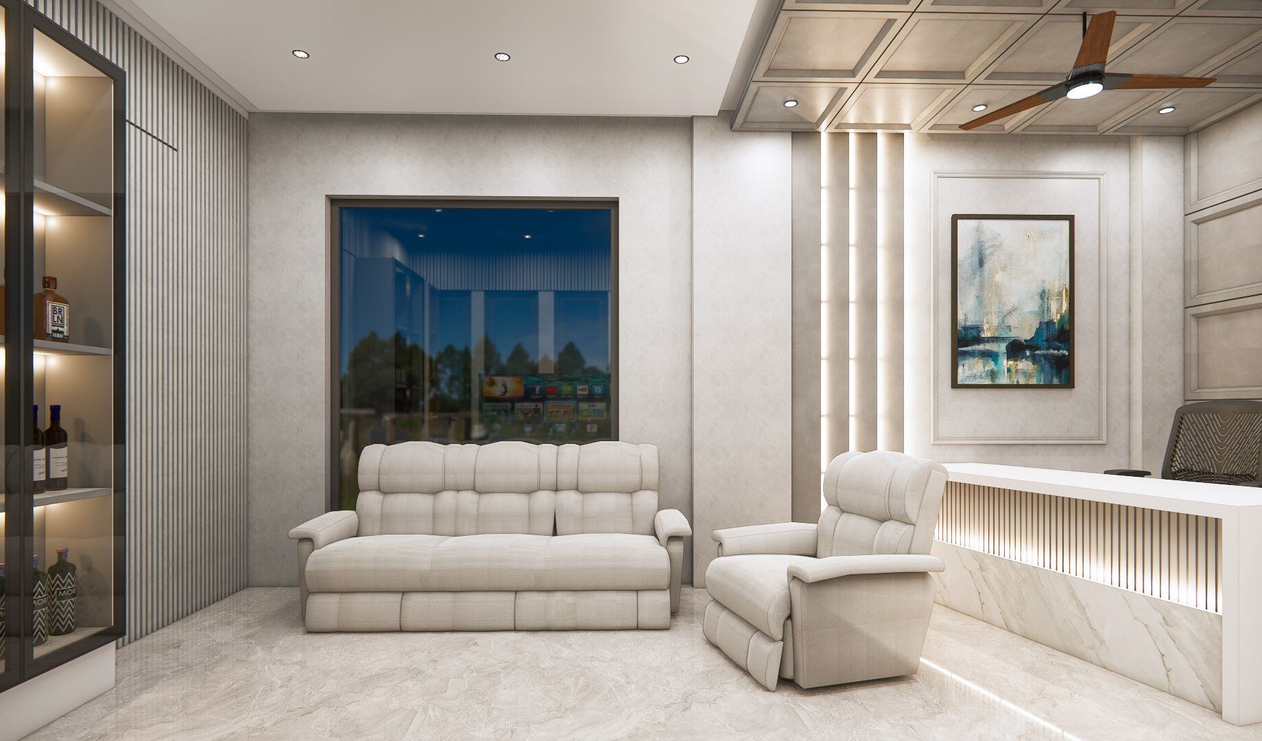 Palam Vihar Residence interior view 5