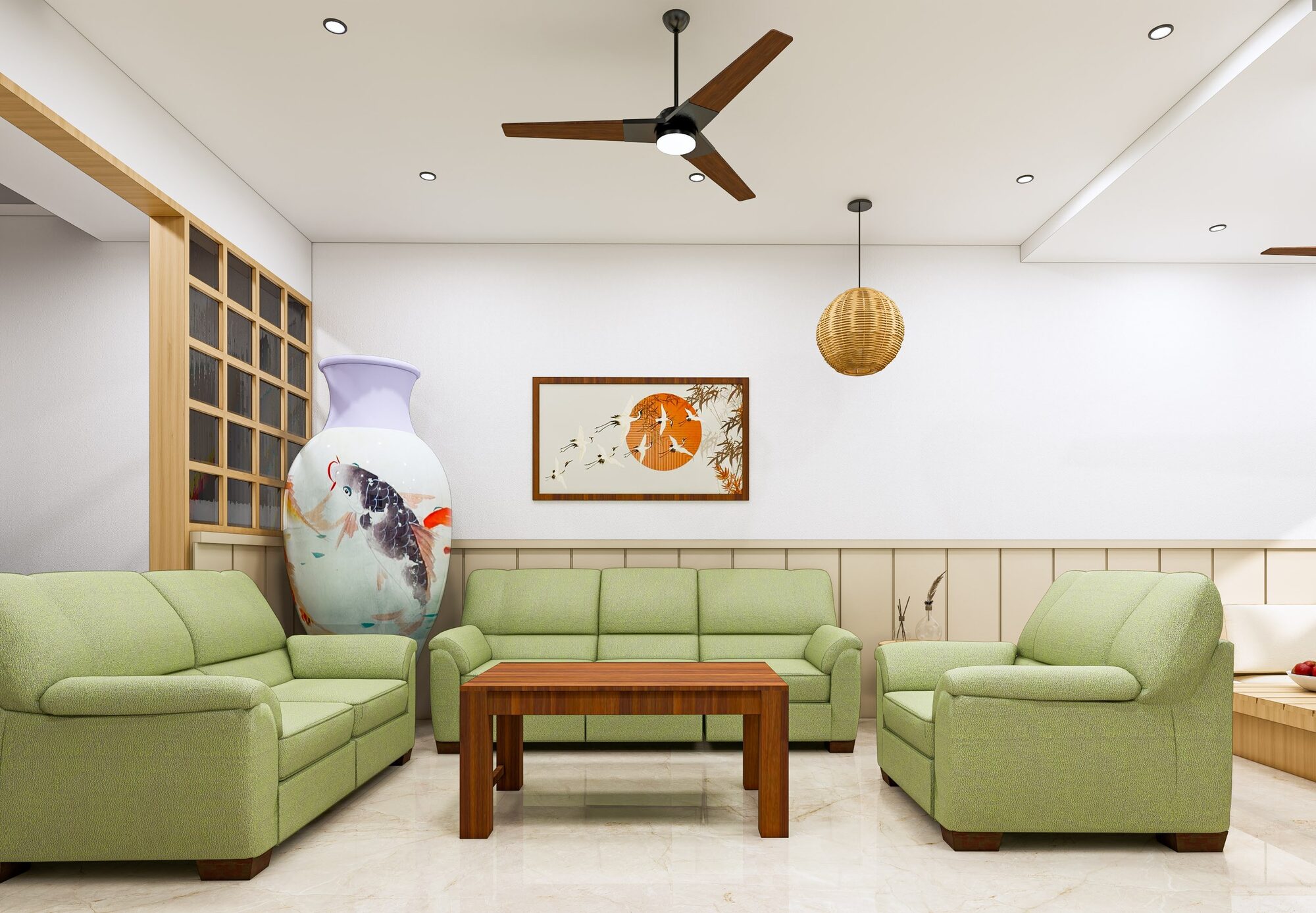 Sushant Lok Residence interior view 2